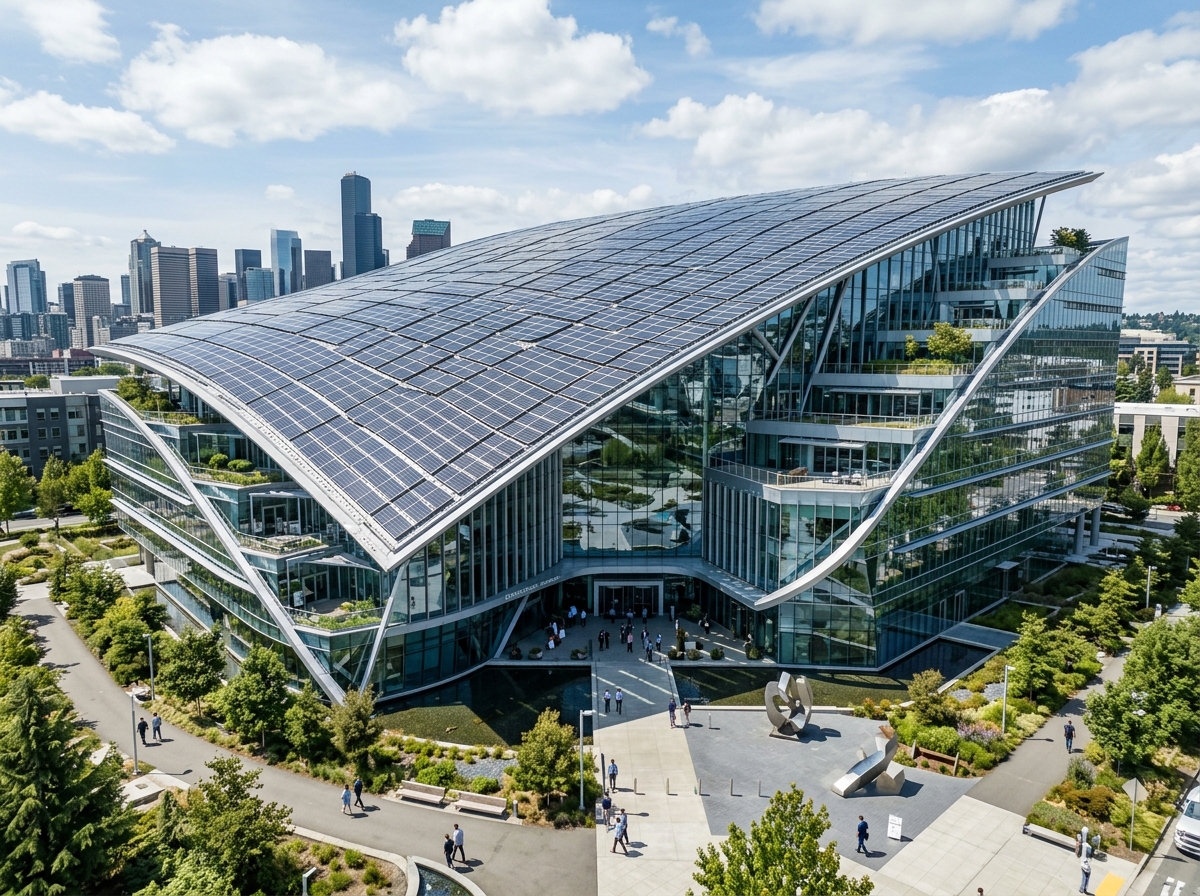 1.5 MW Industrial Rooftop Solar Plant