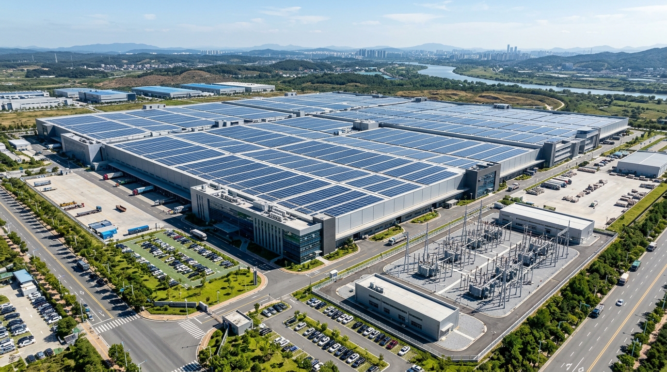 VijoX High-Tech MW Industrial Solar Microgrid Installation